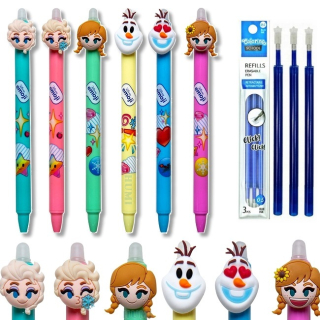 Elsa Frozen - 6x pero wrave mrazená krajina ľadu + kazety