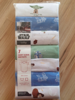 STAR WARS - 7-pak tela krátky rukáv 68 George Star Wars
