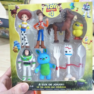 TOY STORY - 7ks / Set Toy Story 4 Figurine z ory