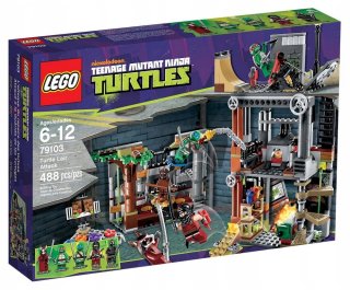 79103 Lego Korytnačky Ninja Turtles Splinter New