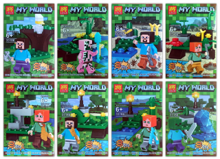 MINECRAFT  - 8 čísla môj svet minecraft 8in1