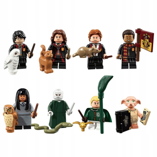 Harry potter - 8 ks lego harry potter figurines dobby harry 6040