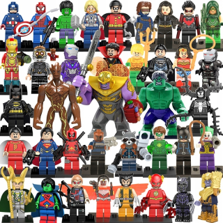 SPIDERMAN - 8 ks Lego Obrázok Spider-Man DC Super 21 FE