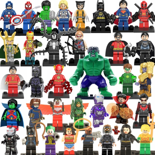 SPIDERMAN - 8 ks Lego Obrázok Spider-Man DC Super D7B02