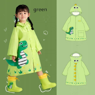 Minnie Mouse - 80 155 cm Cartoon Coat Antides Zelená Herb