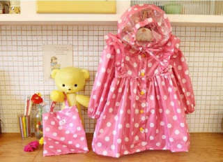 Minnie Mouse - 90 130 cm Žltá / Ružová Polka Dots Dz Pink High