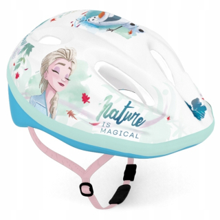 Elsa Frozen - 9055 Cyklistická helma mrazená krajina ľadu