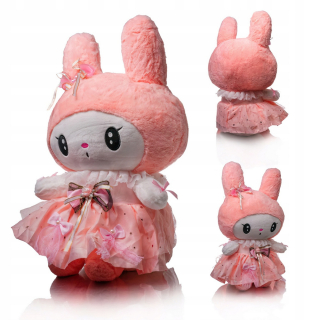 HELLO KITTY MASCOT KUROMI PLYŠOVÁ HRAČKA CUDDLE MELODY V ŠATÁCH