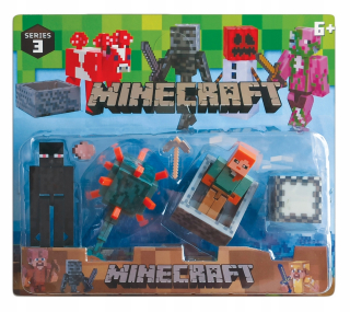 MINECRAFT  - Alex Enderman Łódź