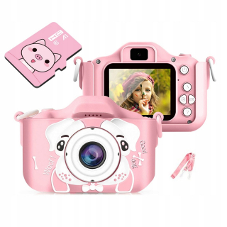 Digitálny fotoaparát pre fotografické deti + 4GB karta
