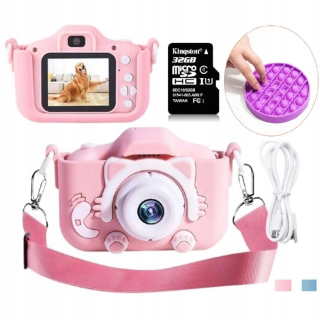 CAMERA CAMERA pre deti + POP IT PUSH BUBBLE
