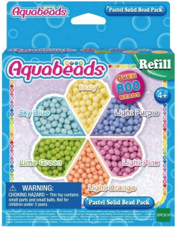 Aquabeads pastelové korálky 31360