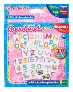 Aquabeads ABC a 123 30518 šablóny