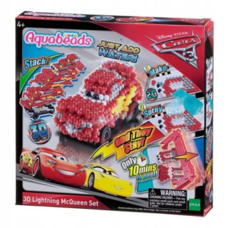McQueen - Aquabeads Cars Set 3 Zigzak McQueen EPOCH 30198
