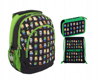 MINECRAFT - Astra School Bathpack Minecraft Original