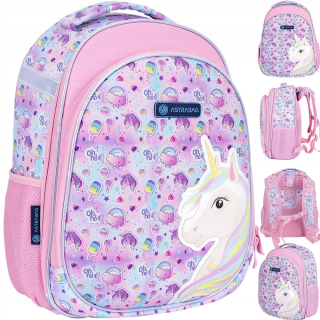 Aktovka školská taška - Astra School Schoolbag Unicorn pre dievča