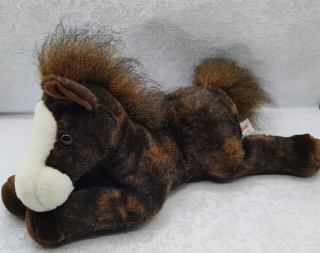 AURORA Kôň, diamantový roan, krásne sfarbený, 30 cm