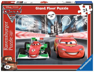McQueen - Autá 2 Podlahové hádanky 24 EL.