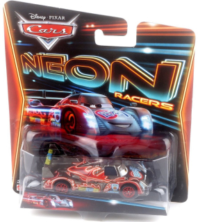 McQueen - Autá Cars 2 Shu Todoroki Neon 1:55 Mattel Promotion