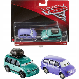 McQueen - Autá Cars 3 Mattel 2pack Duplo Minny a Van