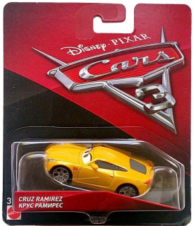 McQueen - Autá 3 Mattel Car Cruz Ramirez 1:55