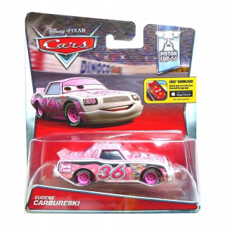 McQueen - Autá Cars 3 Mattel Samochodzik Eugene Carbureski