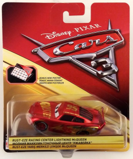 McQueen - Autá Cars 3 Rust Eze McQueen Zigzak 1:55 Mattel