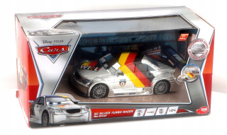 McQueen - Autá Max Schnell RC Silver Turbo Racer Disney