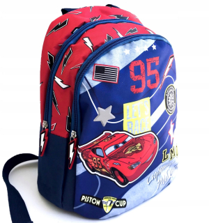 McQueen - Autá Cars Backpack Walking Cruise Marvel