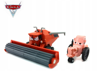 McQueen - Autá Cars Toys Kit Combine Heniek + Traktor!