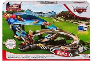 McQueen - Autá Cars Set Dual Drift Tor a Jump GNW06