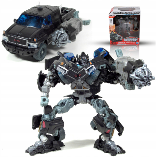 Auto 2V1 robot transform (železo) hračka abs figúrka s pohybom zadnej časti