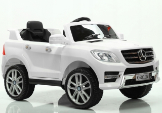 Auto pre Mercedes detský akumulátor ML350 BIELA