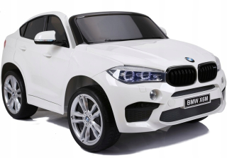Auto pre akumulátor pre deti nové bmw X6M white