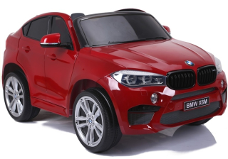 Auto pre akumulátor pre deti nové bmw X6M lak