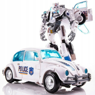 TRANSFORMERS - Auto Robot Transformer 2in1 polícia čmeliaka veľká