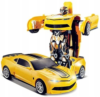 TRANSFORMERS - Auto Robot Diaľkový ovládateľný skladací diaľkový ovládač CAMARO