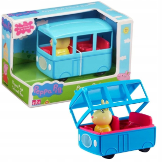 Pepa Pig - Školský autobus Peppa Figurine Lady Rabbit