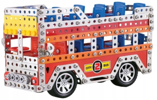 Školská taška - batoh, set, zostava - Multifunkčný autobusový súbor pre výstavbu 563