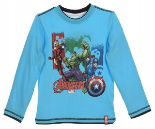HULK - Avengers Blúzka pre Boy Hulk Iron Man R140 10L