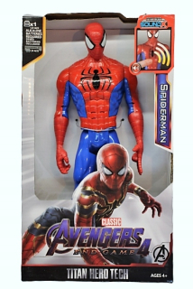 SPIDERMAN - Avengers Veľký figúrkový spiderman so zvukom