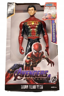 SPIDERMAN - Avengers Figurine Spiderman bez masky so zvukom