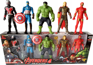 SPIDERMAN - Avengers postavy Thatos Spiderman Iron Man Hulk 5