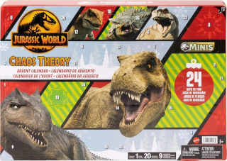Adventný kalendár Mattel Jurassic World (JBG37)