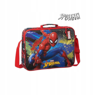 SPIDERMAN - Aktovka Spiderman Go Hero Black Red (6 l)