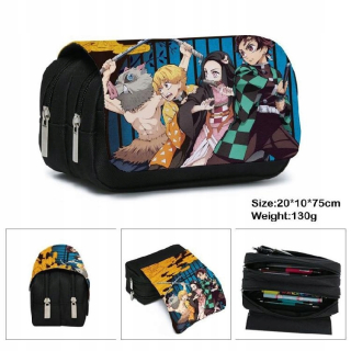 Peračník - Anime Demon Slayer Pencil Case Wallet STU 13
