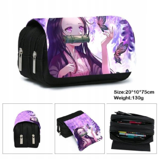 Peračník - Anime Demon Slayer Pencil Case Wallet Stu 2