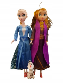 Elsa Frozen - Anna a Elza s OLAF-FROZENOVÝMI SET