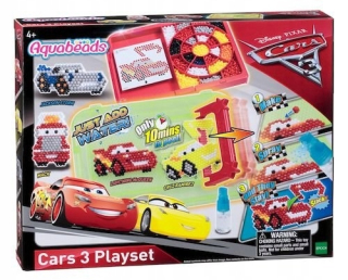 McQueen - Aquabeads Car 3 Sada kreatívnych epochových korálkov