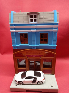 TOY STORY - Audi R8 V10 s domom nie je Morettette Matchbox